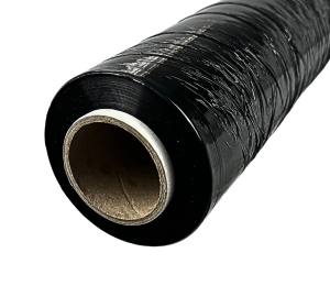 Folia stretch czarna  23mic 3,0kg /300